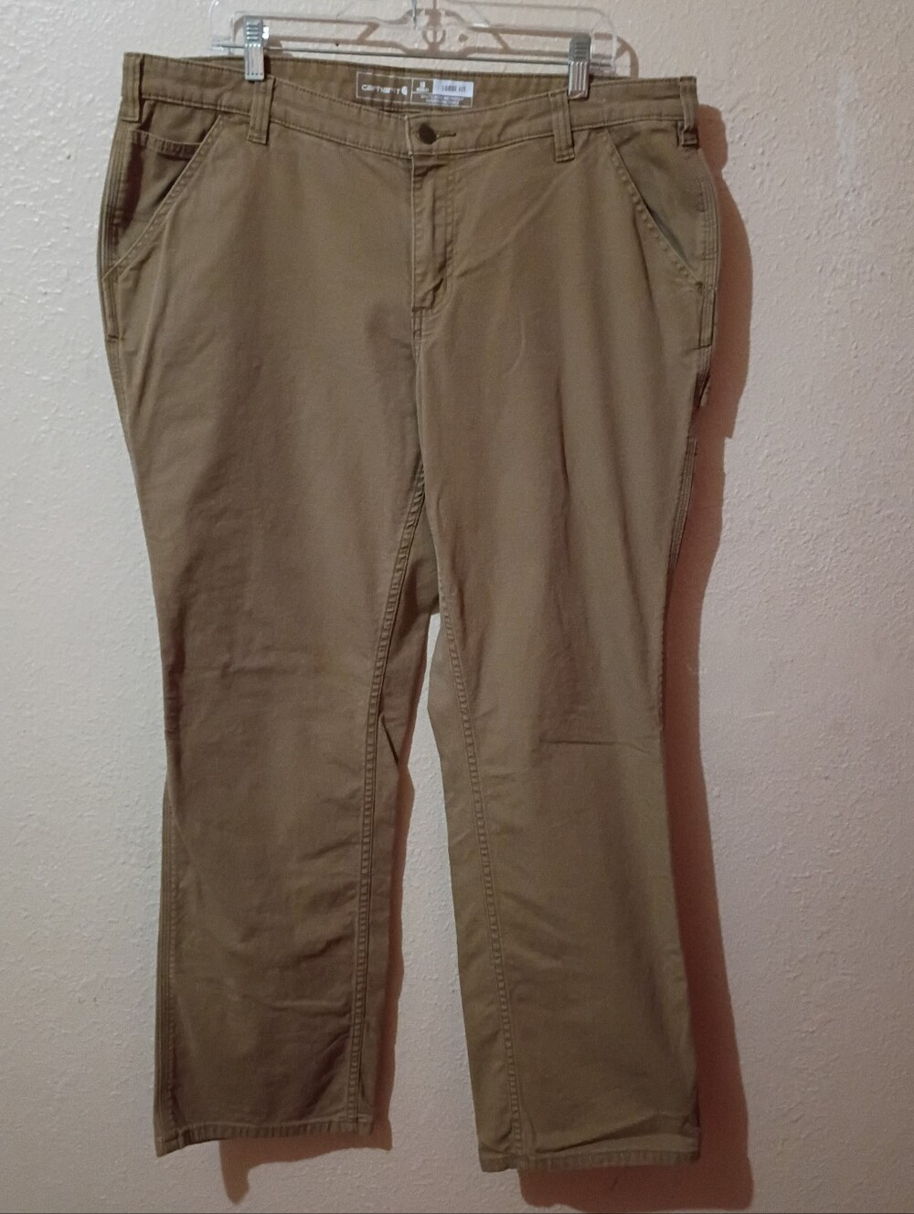 Carhartt Size 18 Brown/Tan Work Pants
